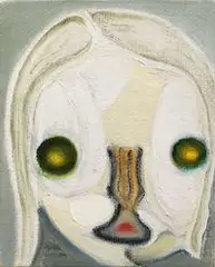 Untitled by Izumi Katō, 2013, Oil on canvas, sold Jul 2021