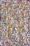 George Chann, Abstract Variations, 1960s, Oil on canvas, collage
