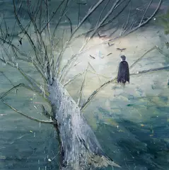 Wei Jia, Say Goodbye V, 2007, Acrylic on canvas