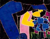 Bob Yan, Night Willow Herb, 2004, Oil on canvas