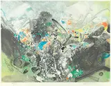 Chu Teh-chun, Timely Snow (a set of 3), 2000-2001, Lithograph,<br />edition no. 137/150 (left); 129/150 (middle); 14/150 (right)
