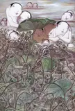 Jia Gang, Missing Lao Shi No. 2, 2004, Oil on canvas