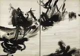 T'ang Haywen, Composition (diptych)