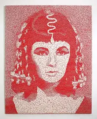 Ng Lung Wai, Elizabeth Taylor, 2015, Oil on canvas