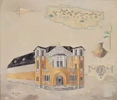 Yang Cheng-yuan, Taiwan Railway Dormitory I I, 1996, Oil on canvas
