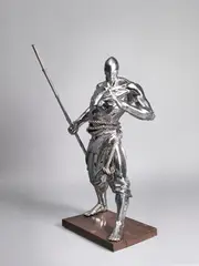 Ren Zhe, Being Courageous, 2010, Stainless steel, edition no. 5/8