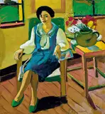 Tang Zhigang, A Woman's Portrait, 1993, Oil on canvas
