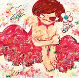 Little Red Dress by Ayako Rokkaku, 2009, Acrylic on canvas, sold Jun 2018