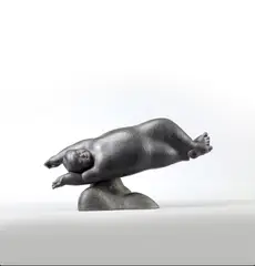 Shambala by Li Chen, 1998, Bronze, edition no. 1/8, sold May 2010