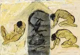 Putu Sutawijaya, Respect, 2006, Mixed media on canvas