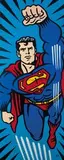 Burton Morris, Superman (diptyque), 2006, Acrylic on canvas