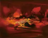 Chu Teh-chun, Composition in Red