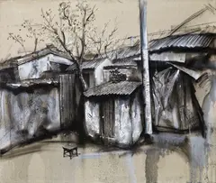 Lu Hao, Home in Memory No. 9, 2006, Oil on canvas
