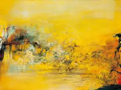 Zao Wou-ki, 22.3.1979, 1979, Oil on canvas