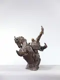 Ren Zhe, Ready for Action, 2007, Bronze, edition no. 2/AP