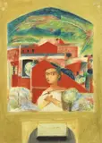 Ye Yongqing, Untitled, 1991, Oil on paperboard