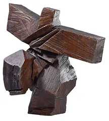Ju Ming, Taichi Series, 1992, Wooden sculpture (Toona spp. kalantas)