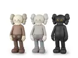 Kaws, Companion - Five Years Later
(Brown, Grey, Black) (a set of 3), 2004, Mixed media, plastic, edition 500