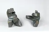 Ju Ming, Taichi Series (A pair), 1995, Bronze, edition no. AP 4/10