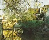 Pan Honghai, Waterside, Oil on canvas