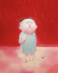 Yin Kun, Chinese Baby, 2006, Oil on canvas