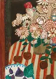 Jean-Pierre Cassigneul, Still Life with Flowers and Figs