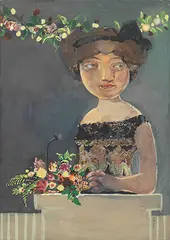 Xia Junna, New Years Concert, 2002, Watercolor on paper