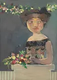 Xia Junna, New Years Concert, 2002, Watercolor on paper