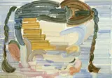 Etsu Egami, Rainbow-2020-113, 2020, Oil on canvas