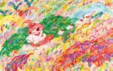 Untitled by Ayako Rokkaku, 2017, Acrylic on canvas, sold Dec 2019