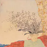 Wu Shi Wei, Autumn, 2014, Ink and color on paper