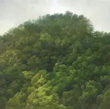 Yeh Tzu Chi, Looking Up to the Mountain, 2017, Oil on canvas