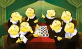 Li Jisen, Chess: East vs West (diptych), 2007, Oil on canvas