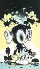 Phunk, Creature 6, 2008, Silkscreen on canvas, ed. 1/1