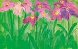 Flowers by Walasse Ting, Acrylic on paper, offered May 2016