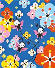 Butterflies by Kwon Ki Soo, Mixed media, computer print, sold Jun 2010