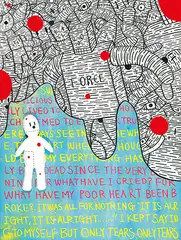 Eddie Kang, Confession II, 2008, Mixed media on canvas