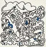 Sam Cox, Cloudy Walk, 2018, Acrylic on canvas