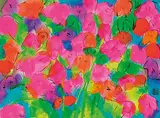 Walasse Ting, Colorful Flowers