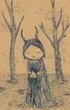 Hour Of the Dawn by Moe Nakamura, 2019, Ballpoint pen on Paper, sold Dec 2023