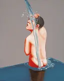 Song Yonghong, The Bath of Consolation No. 1, 2003, Oil on canvas