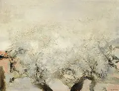 Zao Wou-ki, 01.11.86, 1986, Oil on canvas