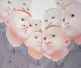 Yin Kun, Chinese Dolls, 2005, Oil on canvas