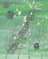 Ouyang Chun, Witch's Aquarium (diptych), 2005, Oil on canvas