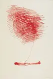 Chiharu Shiota, Relationality, 2018, Lithograph, edtition no. AP 1/2