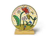 Flowers by Yayoi Kusama, 2002, Ceramic 91/300, sold Jun 2017