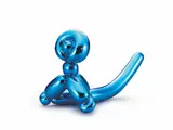 Jeff Koons, Balloon Monkey (Blue), 2017, Glazed porcelain, editon 553/999