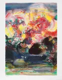 Chu Teh-chun, Encre Orageuse (Stormy Ink) (a Set of 9), 2008, Lithographs, edition no. 92/99