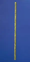 Huang Yan, One Line Shan Shui (Blue), 2007, Oil on canvas