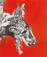 The Dissolve Series by Zheng Delong, 2005, Oil on canvas, offered Jun 2009